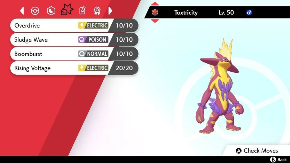 Shiny Event Toxtricity For Pokemon Sword & Shield