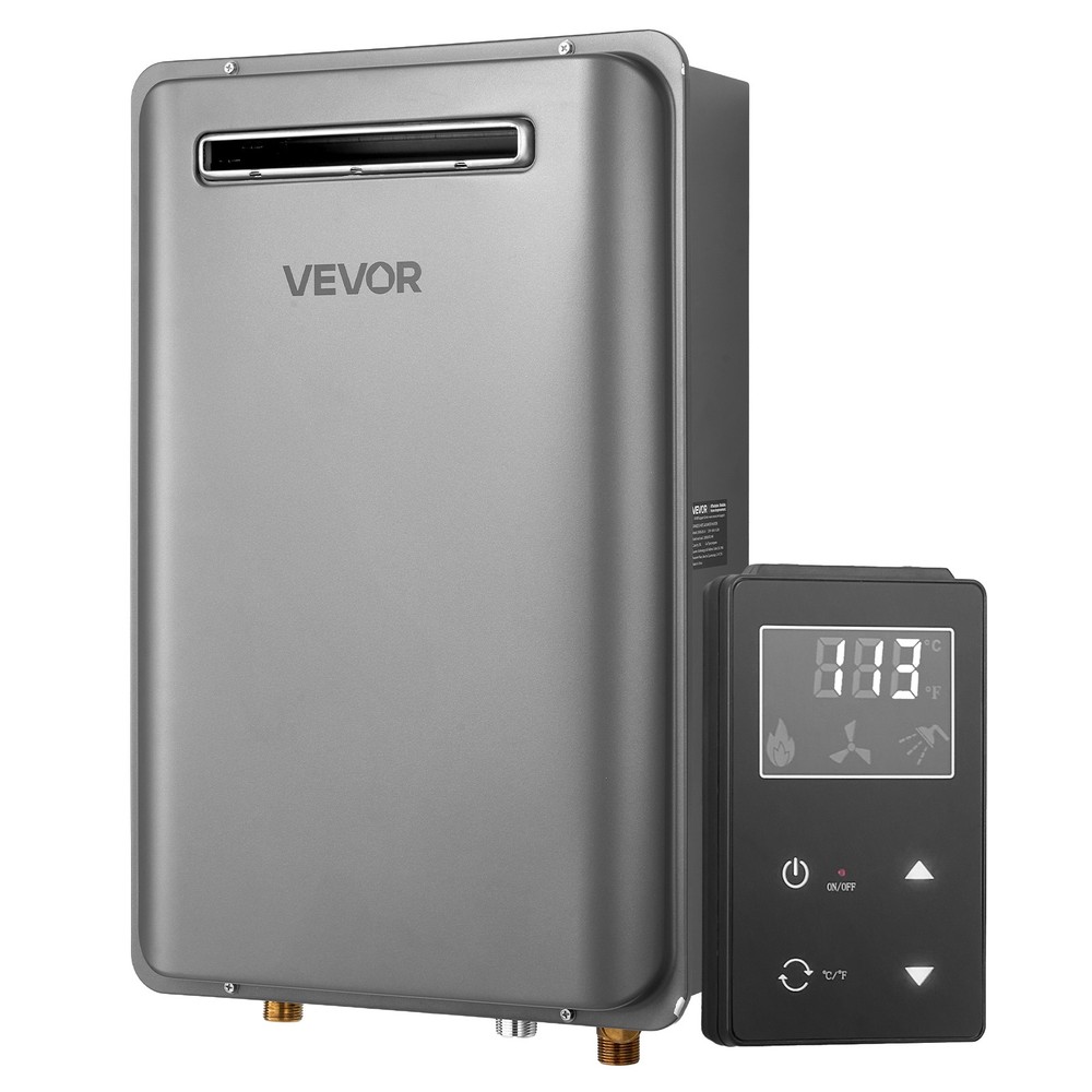 VEVOR Propane Tankless Water Heater 5.3Gal 120000 BTU Smart Temp Control