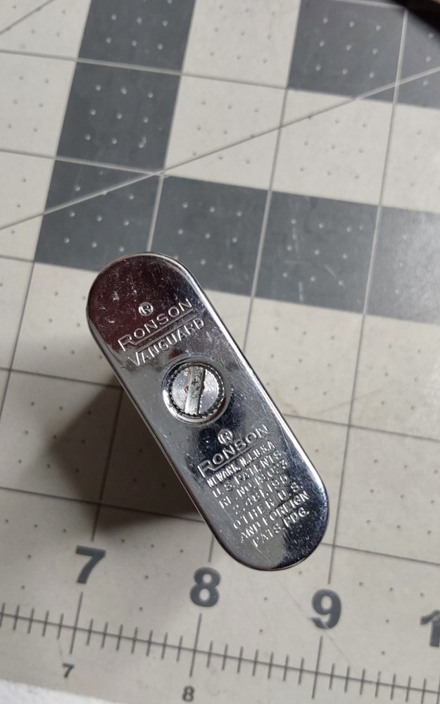 Ronson Cigarette Lighter Vanguard Enameled