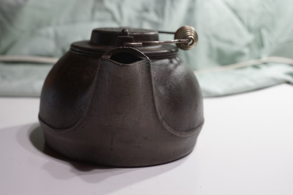 Antique Wagner ware Cast Iron Teapot