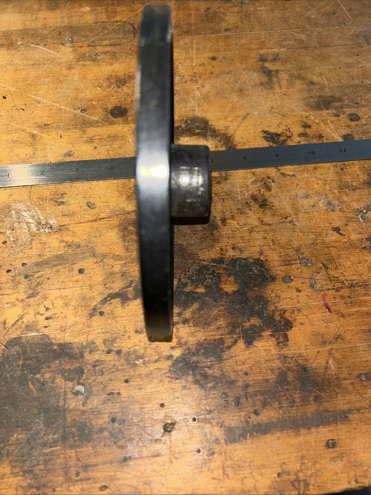 6 In Faceplate With 1 X8 Tpispindle Thread NOS