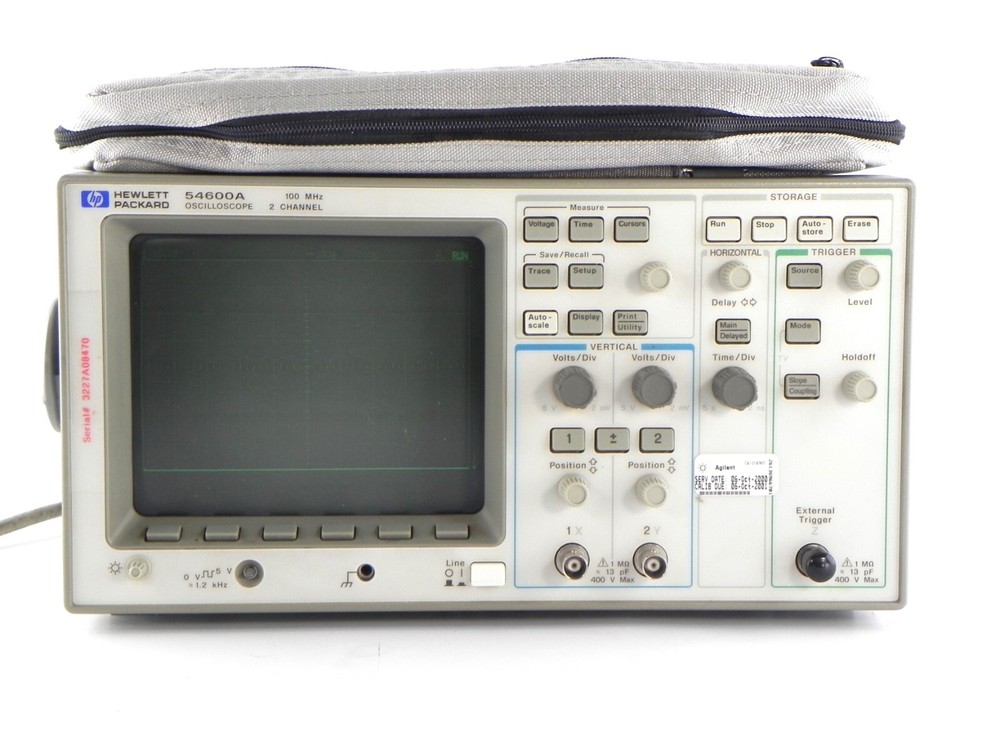 Keysight 54600A Oscilloscope, 2-Channel, 100 MHz Sold AS IS