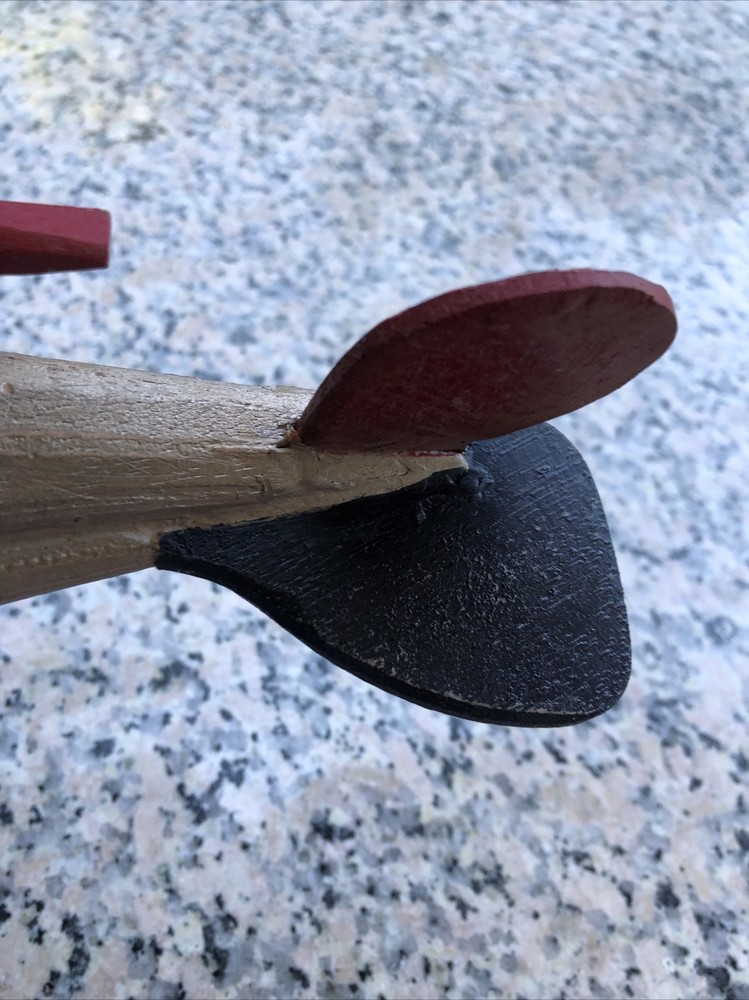 VintageProp Airplane Model Wood
