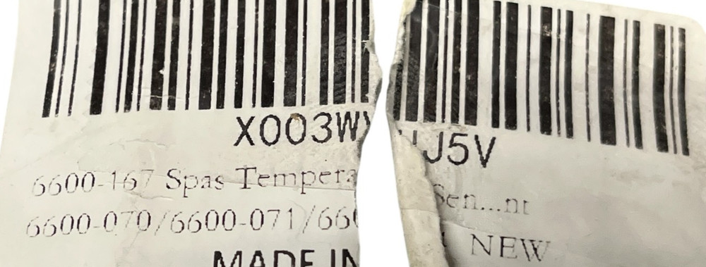 Temperature Sensor 6600-167 with O-Ring