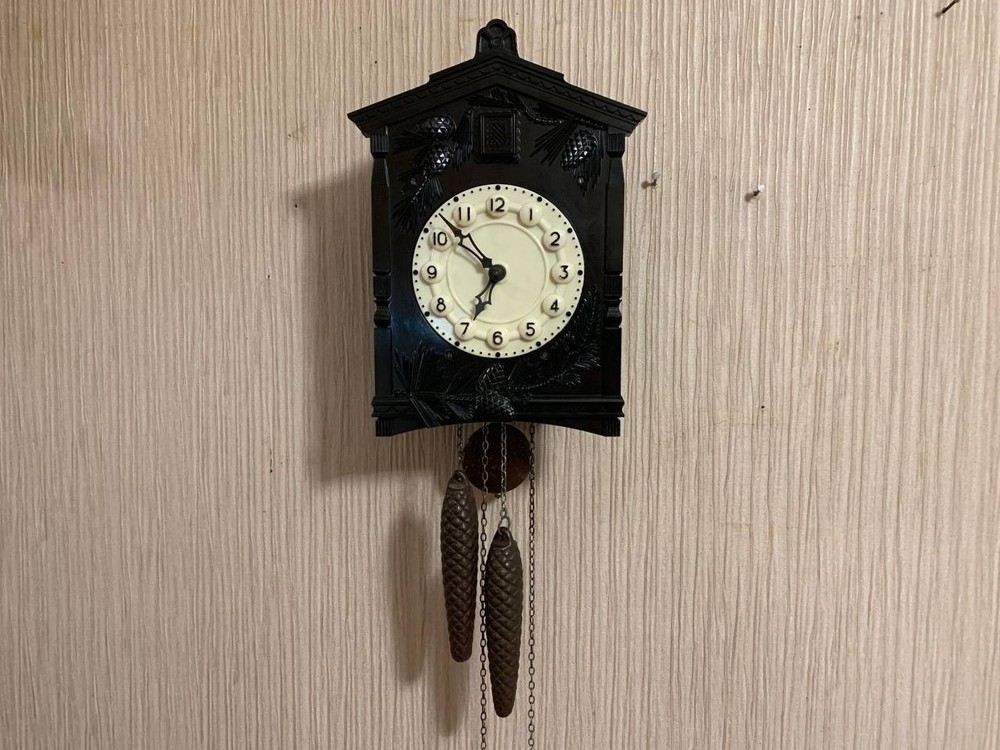 Soviet Vintage Cuckoo clock, USSR clock, Soviet working clock, Working cuckoo
