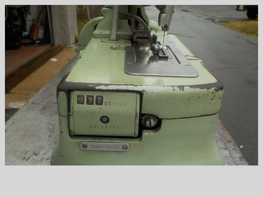 Vintage Industrial Sewing Machine Reece TRF tacker