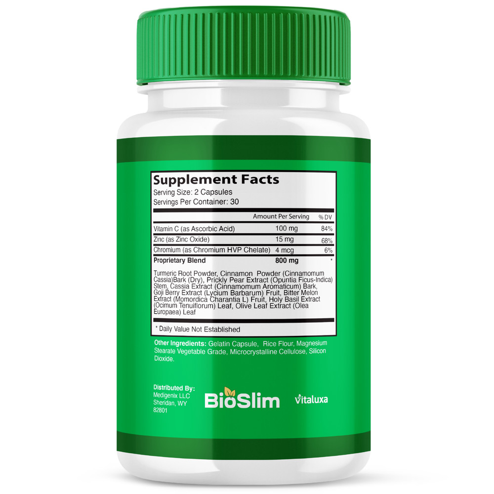 (3 Pack) BioSlim Cleanse Advanced Formula For Digestive Support (180 Capsules)