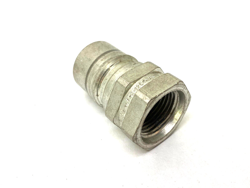Hansen Coupling HK 6-K-12C Hydraulic Quick-Connect Coupling Plug 3/4"
