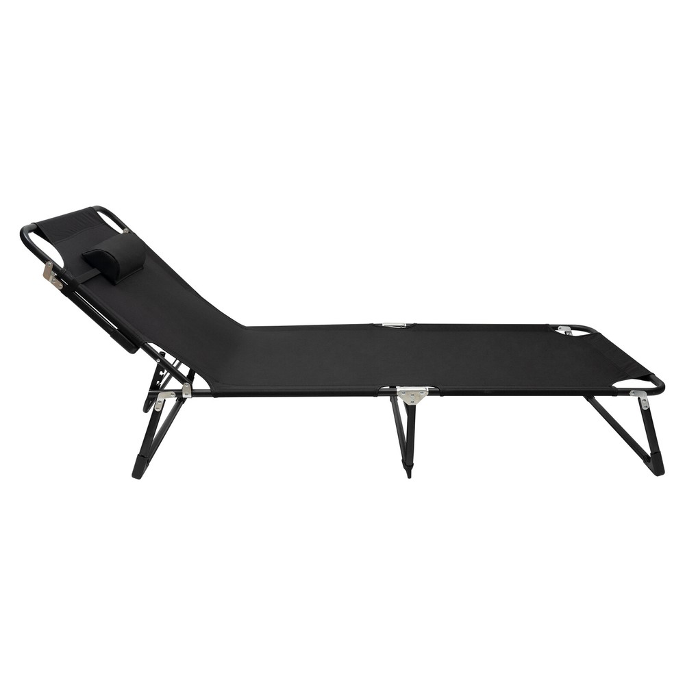 Heavy Duty Office Nap Bed Adjustable Camping Cots Adults Folding Sleeping Cot