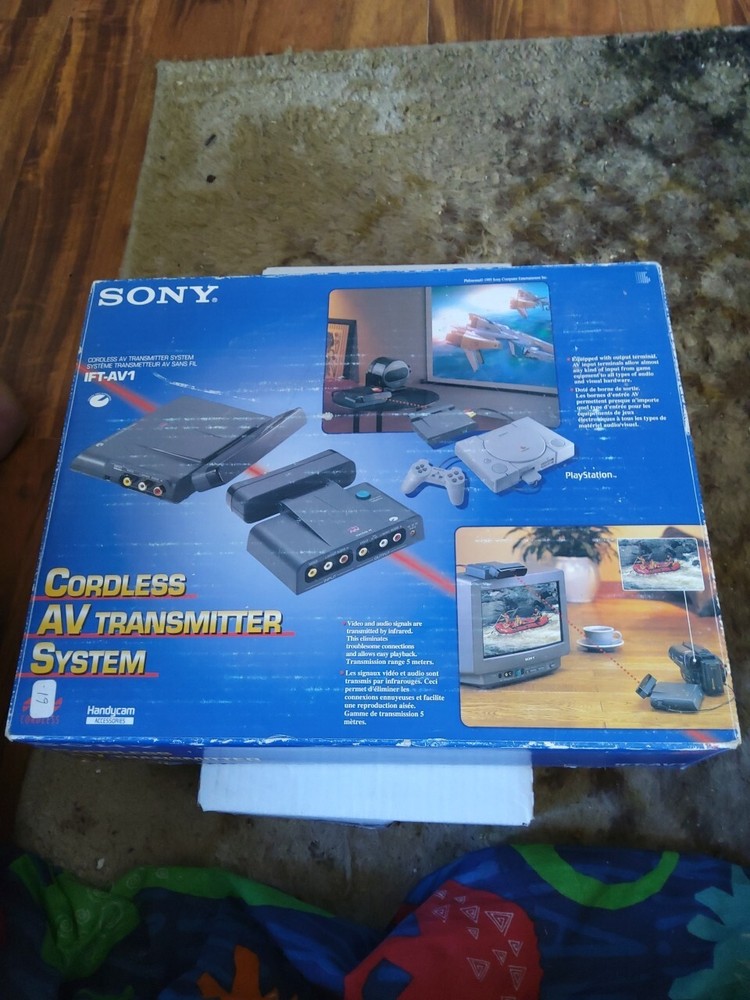 Sony IFT-AV1 Cordless AV Transmitter System NEW IN BOX