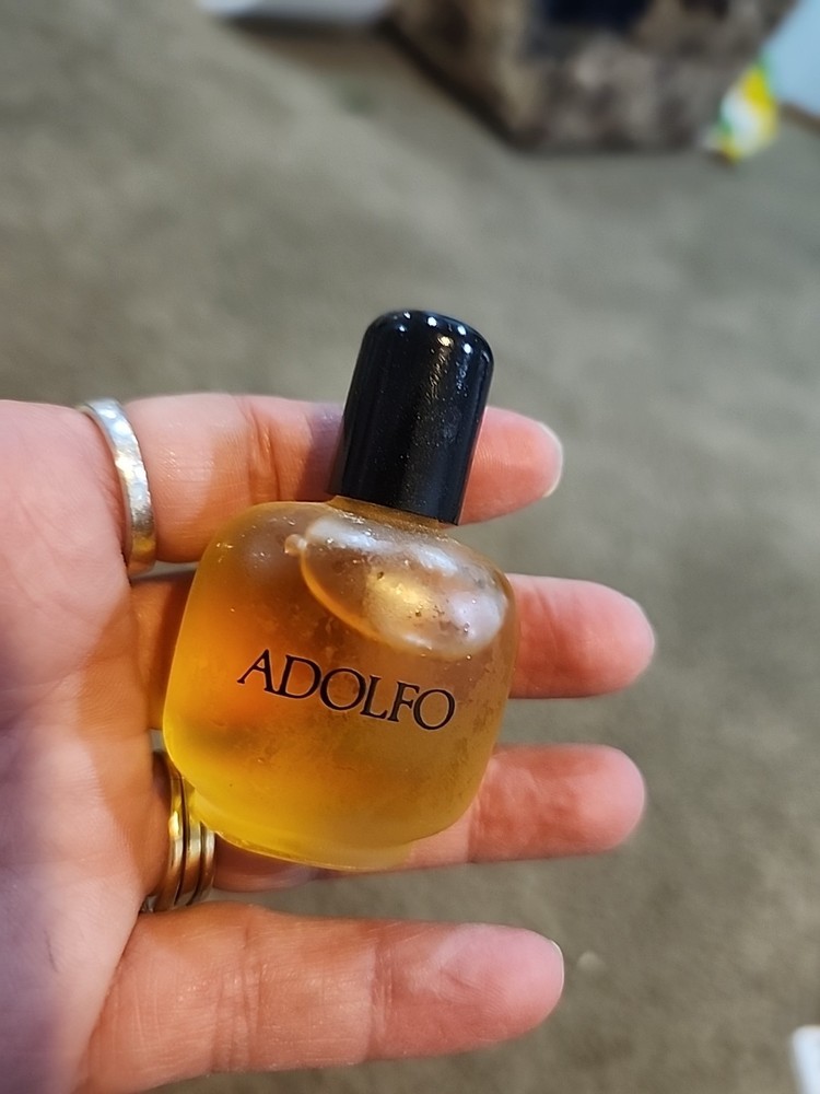 Vintage 1990s Mini Bottle "ADOLFO"