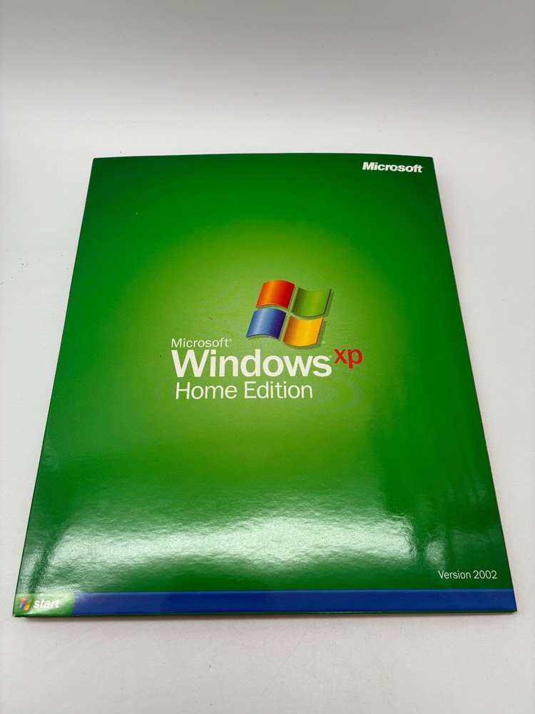 Microsoft Windows XP Home Edition Upgrade Boxed Retail Version 2002 SP2 Original