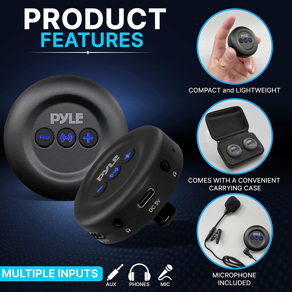PylePro PDWMU20 Wireless Audio Transmitter Set