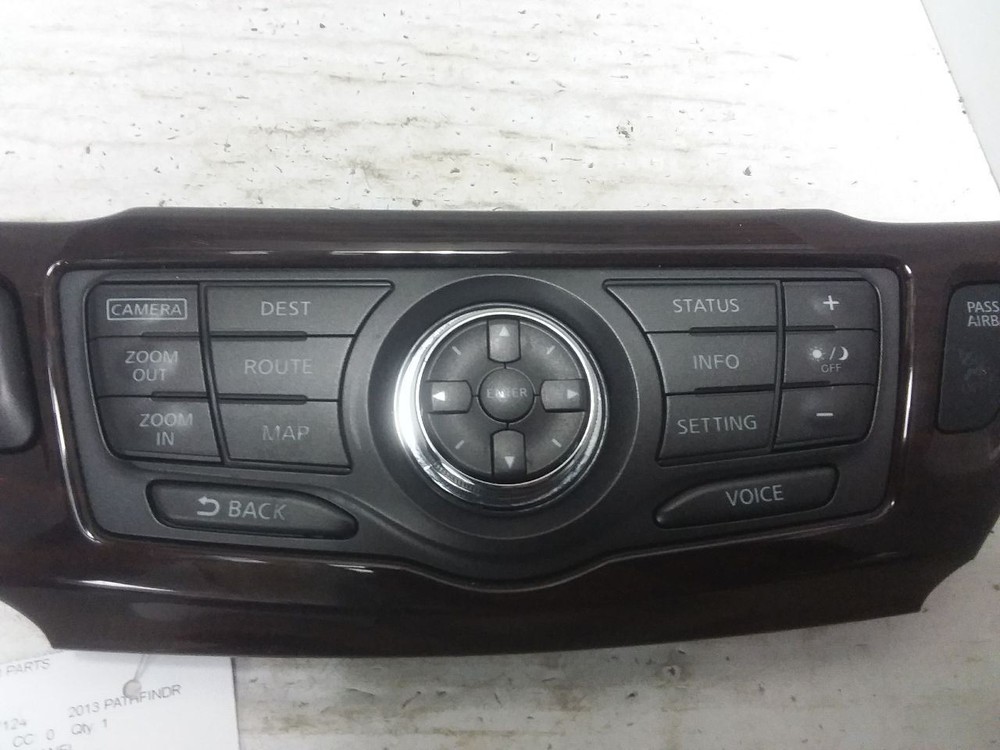 Navigation Control Panel Dash Mounted Fits 13-16 PATHFINDER 1775903