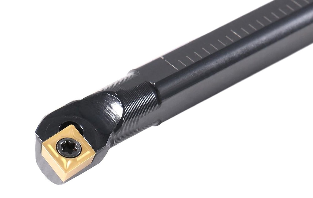 High-Performance 3/8'' Indexable Boring Bar for Small Bores with Carbide Inserts