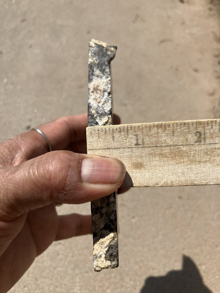 Black And Gold Agate Slab