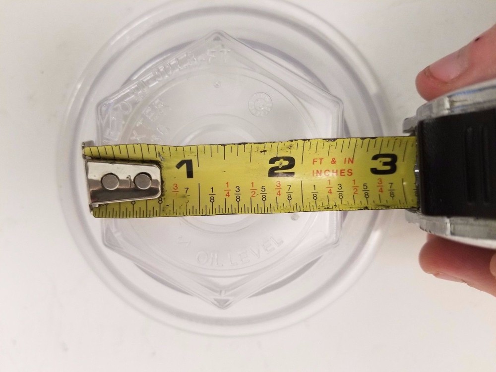 (2) Oil Cap Dexter 10K-HD 12K& 15K 4.0" threads Trailer Axle Plastic Cover 21-36