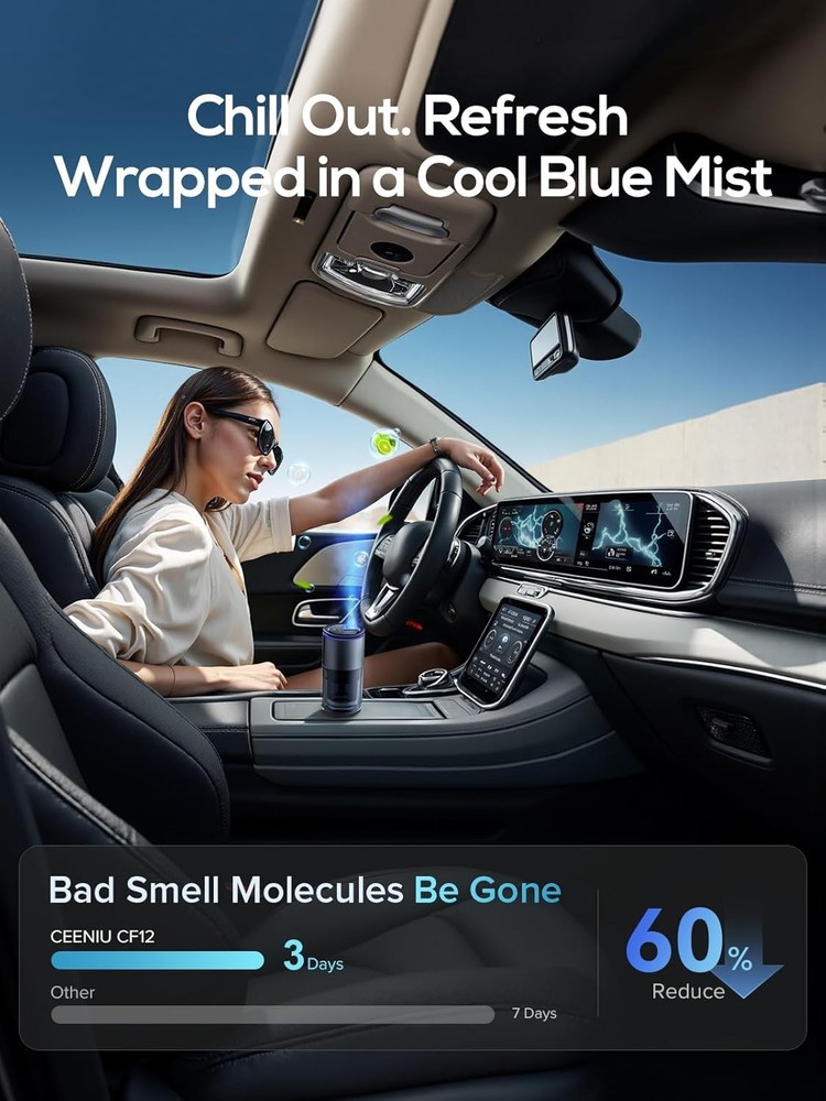 Car Diffuser Air Freshener Smart
