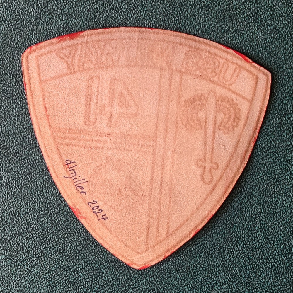 Leather USS Midway Navy Patch New