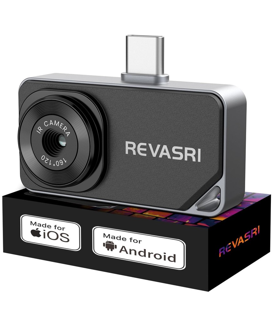 Thermal Camera for iPhone and Android, 320×240 Super IR Resolution Thermal Im...