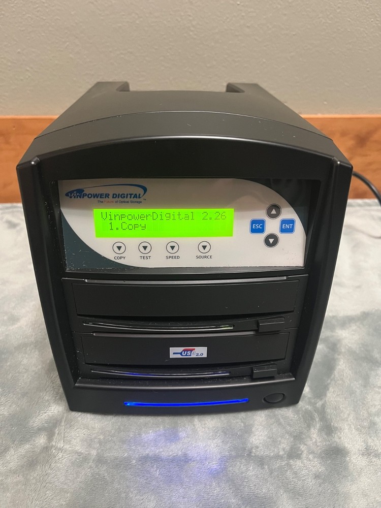 Vin Power Digital DVD CD Disc Duplicator Copier USB 2.0