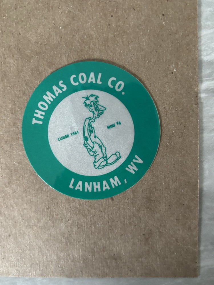 coal mining stickers nice older coal Company