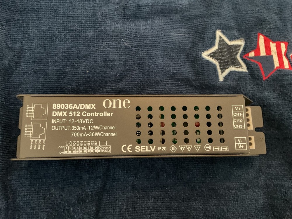 DMX 512 LED controller 89036A