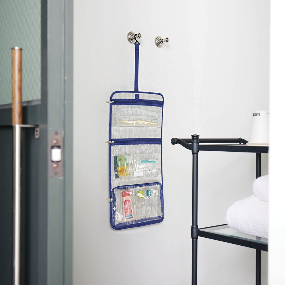 Trifold Hanging Toiletry Kit