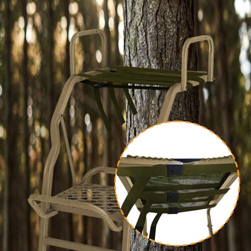 Tree Stand Seat Replacement for Hunting Lightweight Mesh Seat