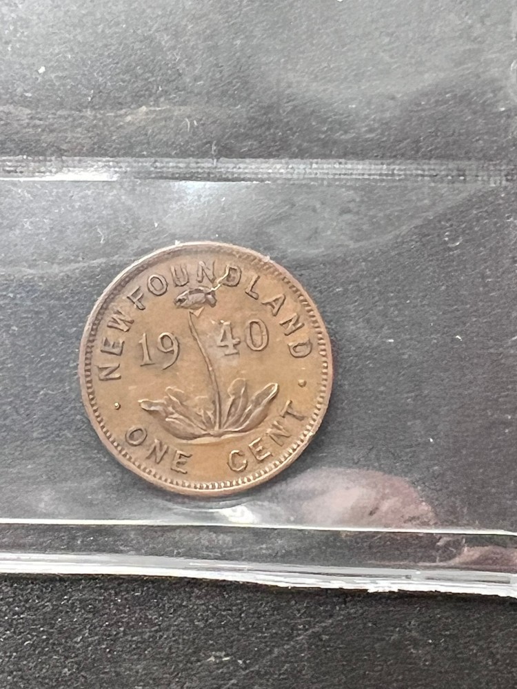 1940 NFLD 1 cent Graded ICCS VF-30