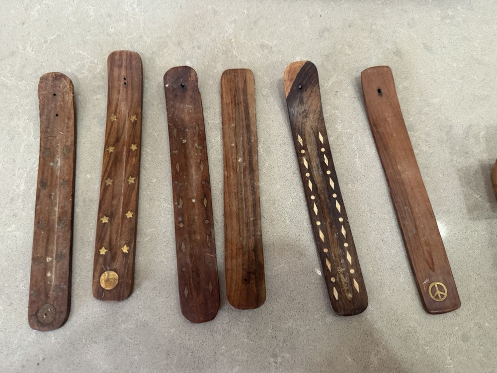 Vintage Incense Boxes/ Stick Holders