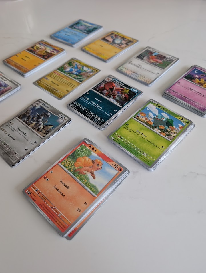 Mega Evolution Base Set Complete Common/Uncommon/Holo Rare 122 Cards NM Pokemon