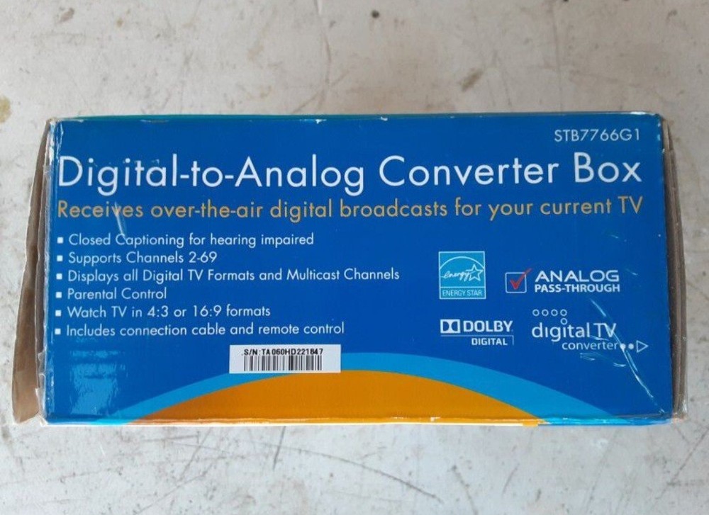RCA Digital To Analog Converter Box
