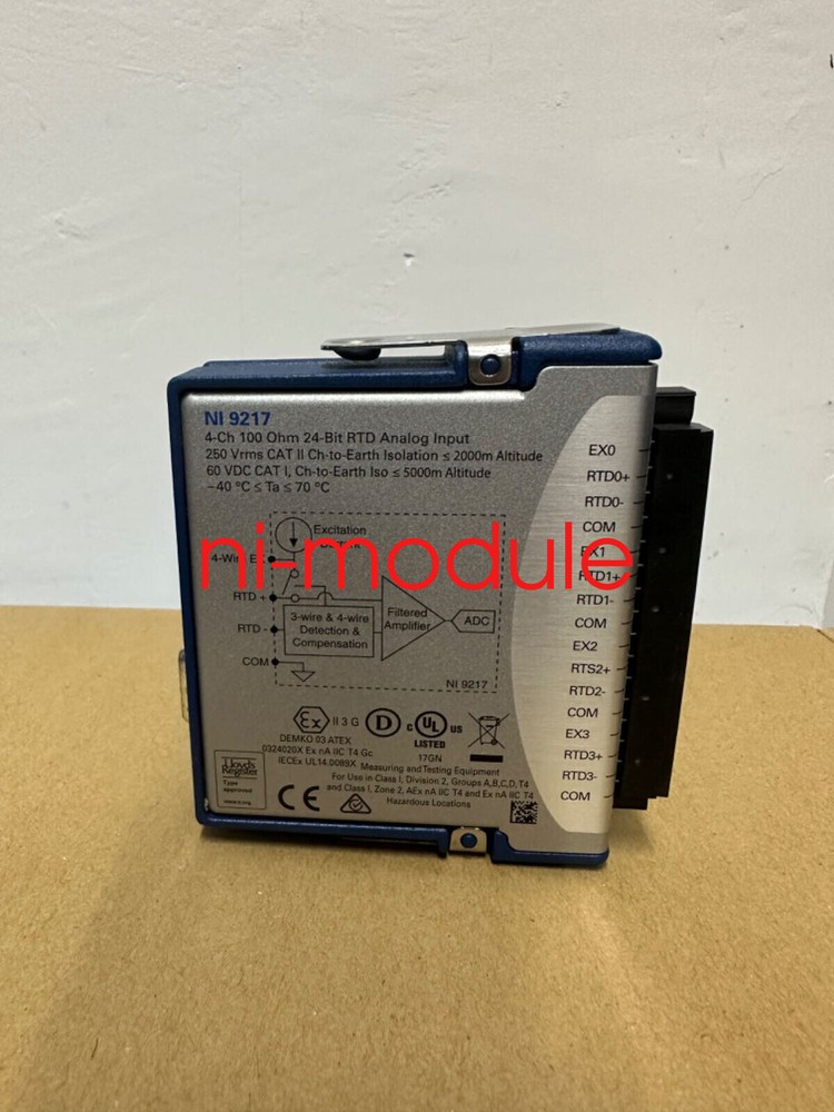 National Instruments NI 9217 cDAQ Temperature RTD Input Module!