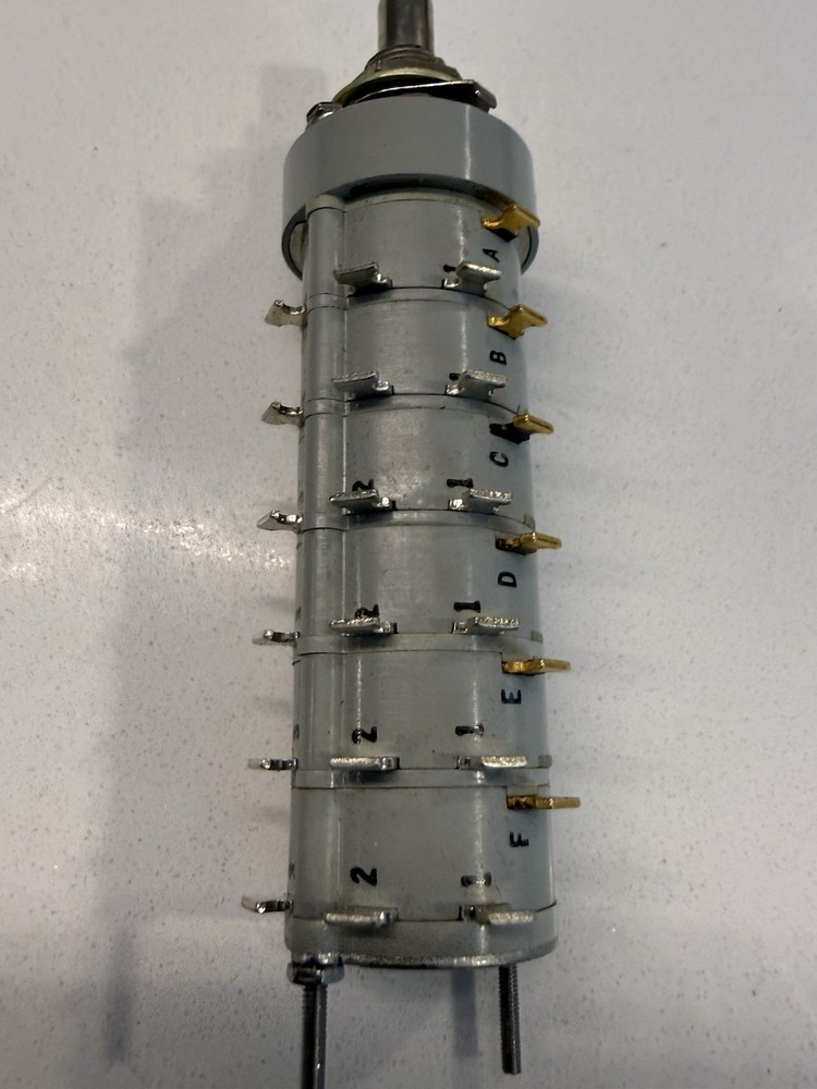 JANCO SWITCH ROTARY 1-1919-6N3 6Deck 3position