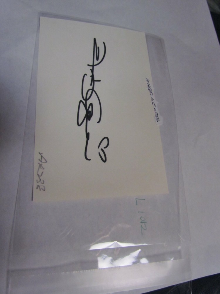 Angela Cope Autographed Postcard 2