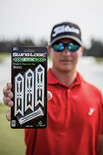 Swing Logic Efx-1 Golf Target Training Aid Alignment Tee Tool 3pk