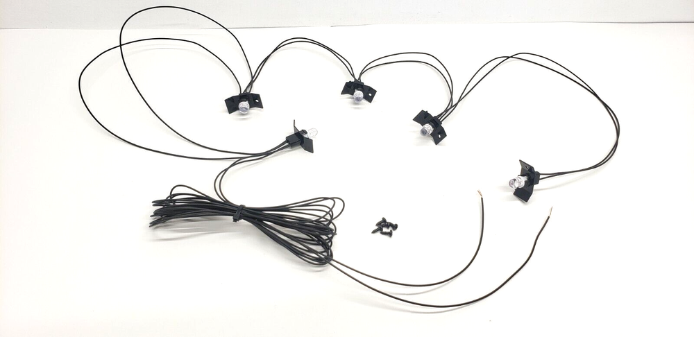 Replacement Wiring Harness Lund Lighted Sun Moon Cab Visor W/ Clear LED Bulbs
