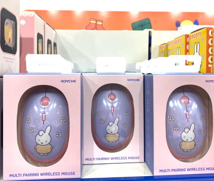 MIFFY MOUSE Silent Wireless Bluetooth Comfortable Grip + TRACK