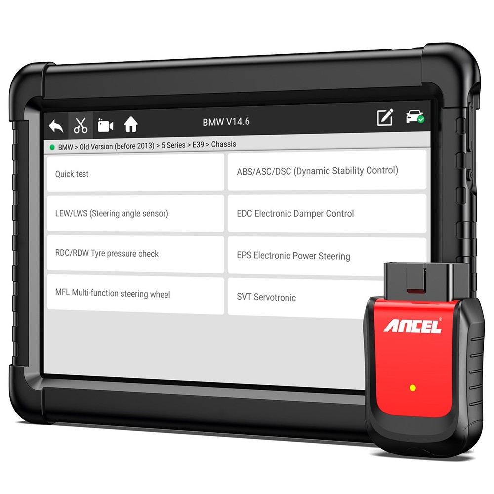 ANCEL X6 Car Diagnostic Tool Bidirectional All Systems OBD2 Scanner Code Reader