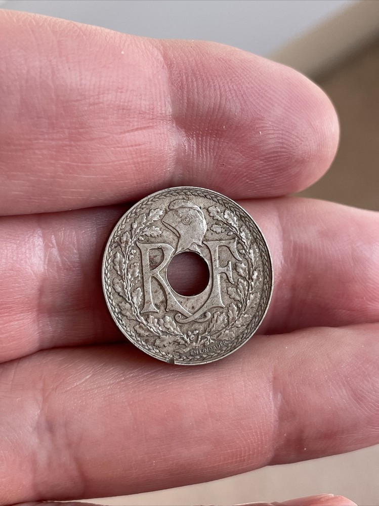France - Third Republic - 10 Centimes 1917 Coin