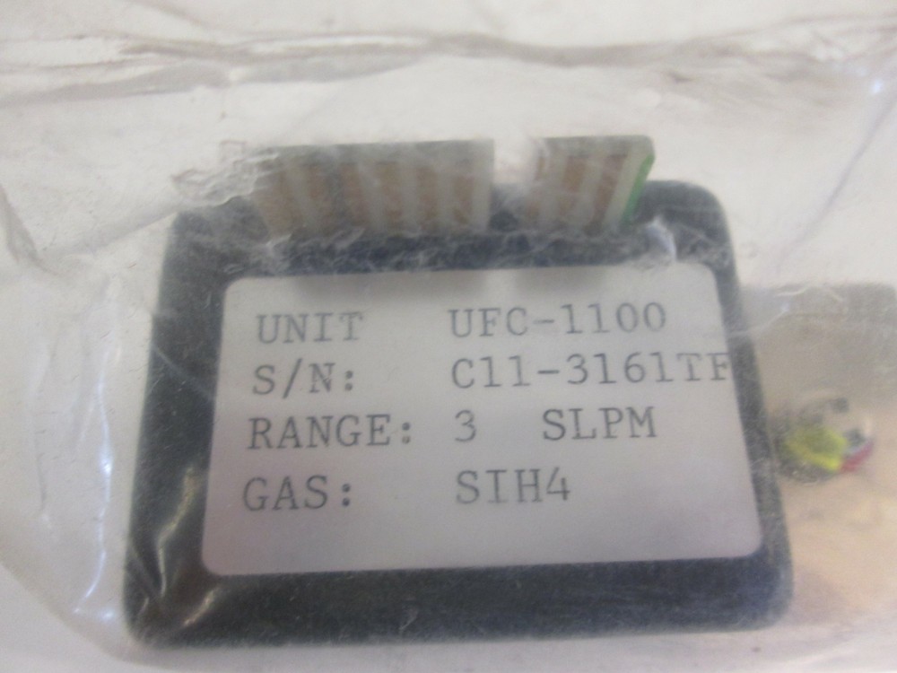 Unit UFC-1100 Mass Flow Controller, SIH4, 3 SLPM, Used