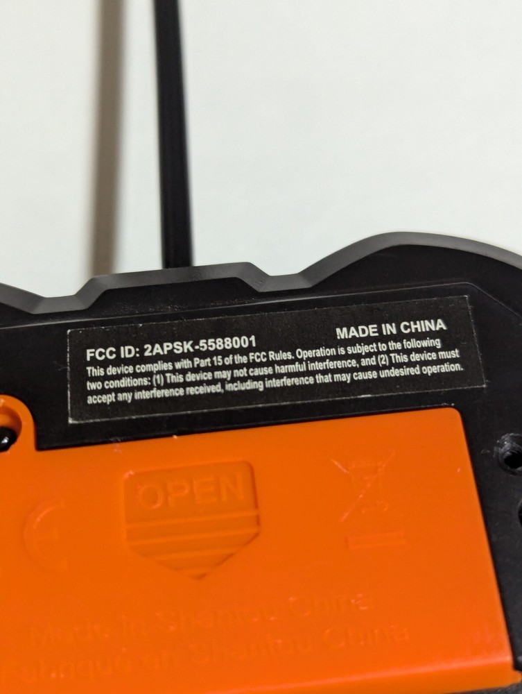 Rc Remote (?)Orange GDX020109238 Read Please