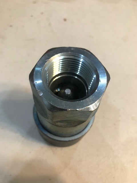 Dixon 8HTF10 Hydraulic Flat Face Quick Coupler 1” 5000 Psi Max