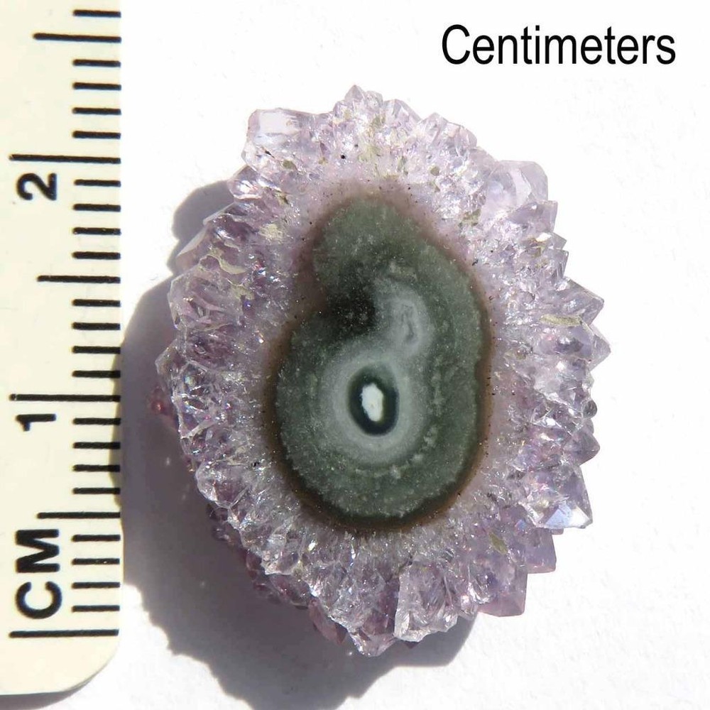 Stalactite Flower Slice Polished Both Sides VX723
