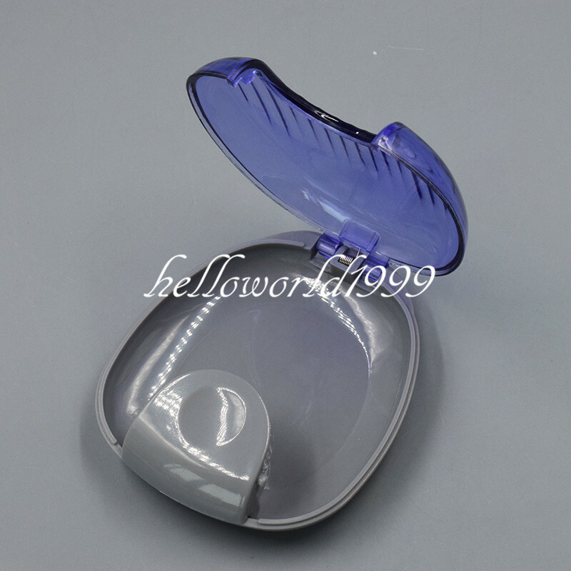 1x Dental Orthodontic Aligner Braces Denture Storage Box Case Container Press