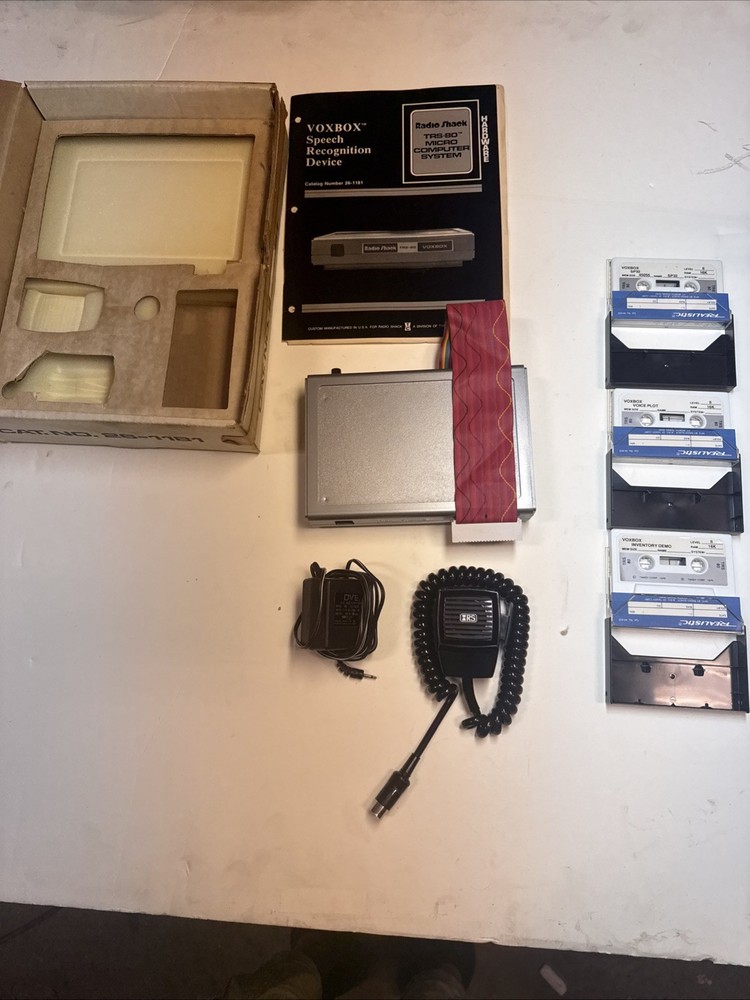 Radio Shack TRS-80 VoxBox Open Box, great condition - Untested