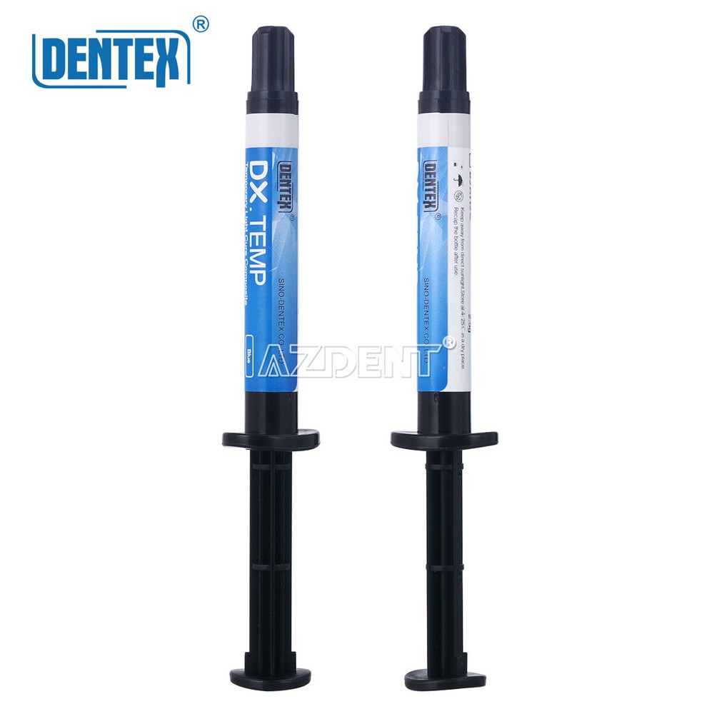 Dental Temp Flow Light Curing Temporary Filling Composite Material 2.5g