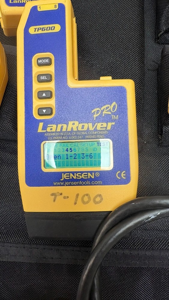 JENSEN TP600 CABLE TESTER
