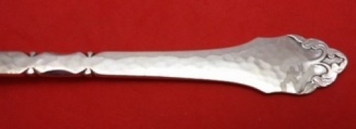 Pattern Unknown by Carl Petersen (Danish Sterling) Silver Fish Fork AS 8"